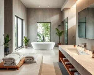 Hoe richt je een badkamer modern maar tijdloos in?