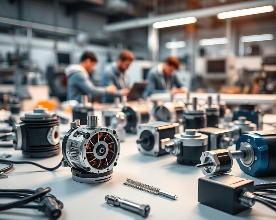 Hoe werken elektromotoren in precisietoepassingen?