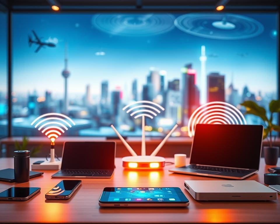 Hoe werkt draadloze communicatie in apparaten?