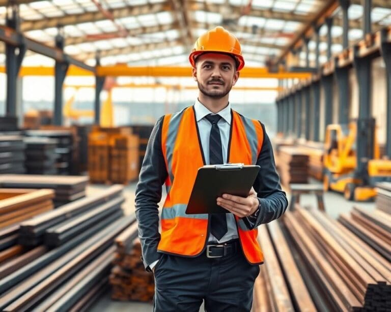 Wat doet een logistiek medewerker in staalbedrijven?