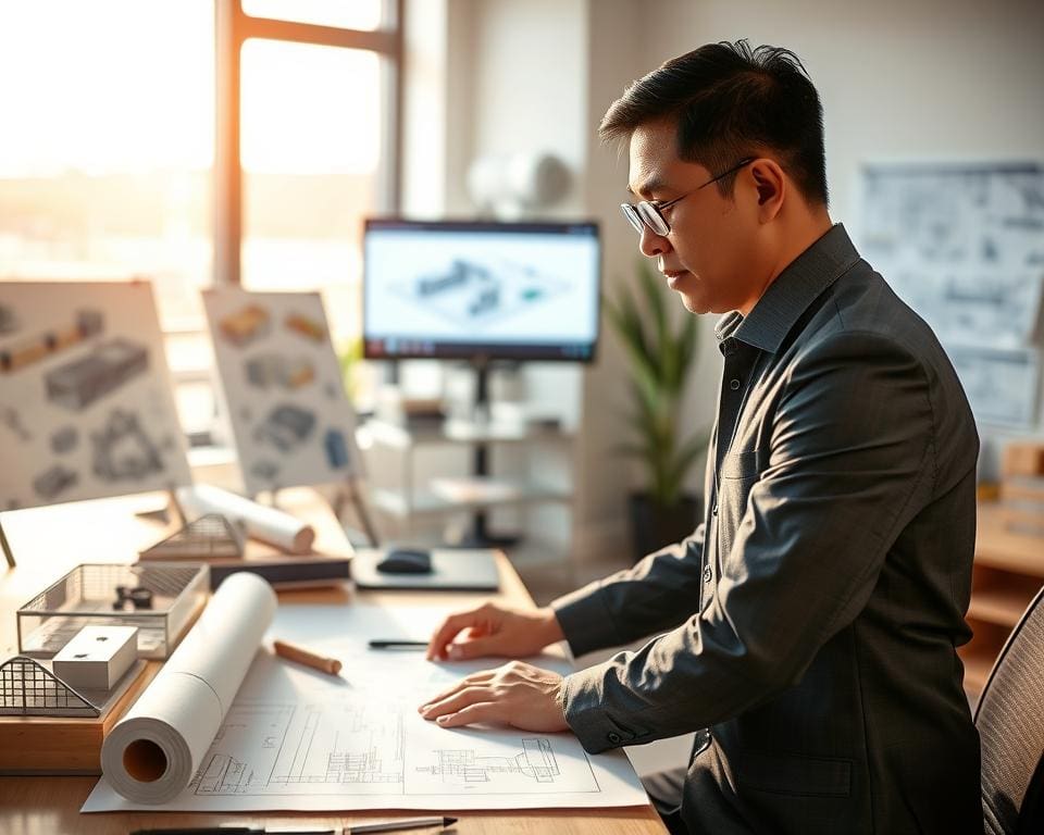 Wat doet een technisch tekenaar bij constructies?