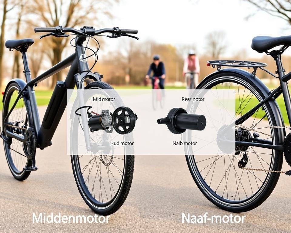 Wat is beter bij e-bikes, een middenmotor of naafmotor?