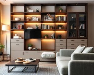 Wat maakt een kastwand ideaal voor opbergruimte?