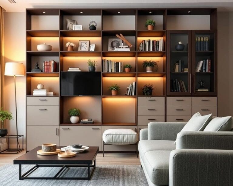 Wat maakt een kastwand ideaal voor opbergruimte?