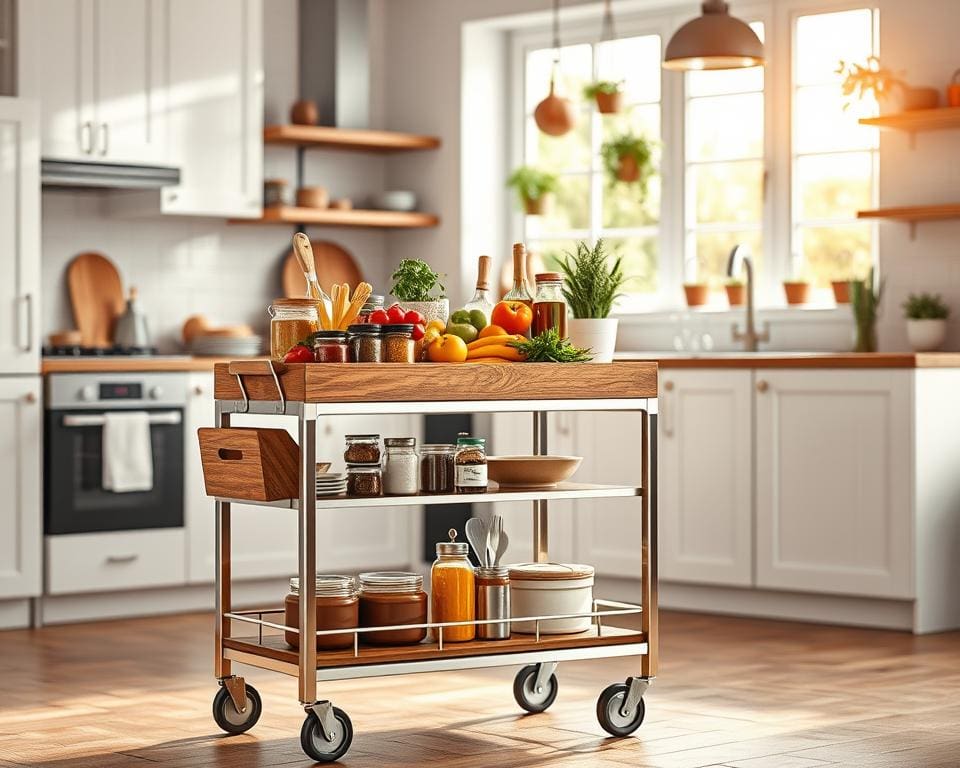 Wat maakt een keukenkarretje verrassend handig?