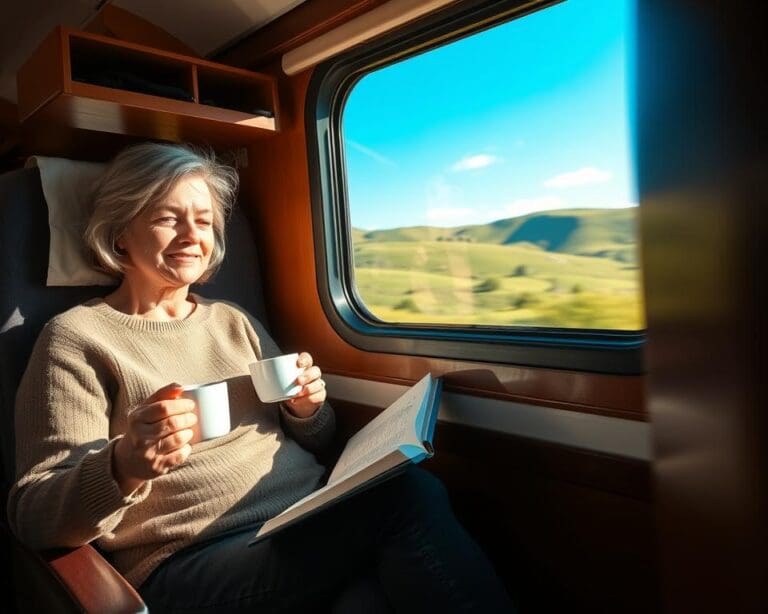 Wat maakt reizen met de trein zo ontspannen?
