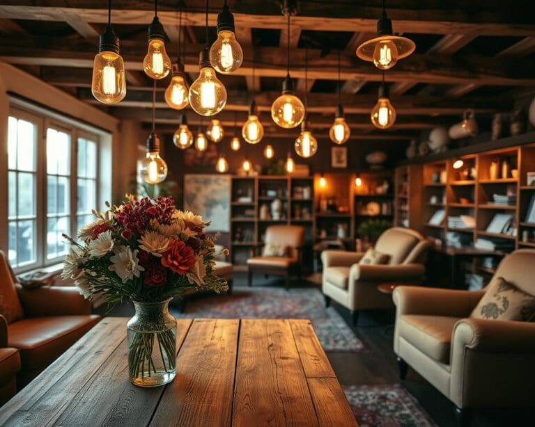 Wat maakt vintage verlichting zo sfeervol?