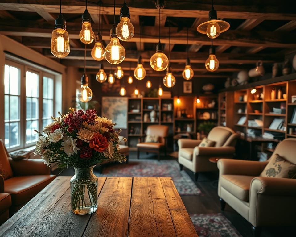 Wat maakt vintage verlichting zo sfeervol?