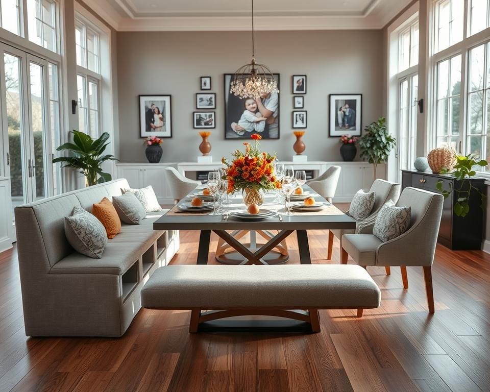 Welke eetkamerbank past bij gezinnen?
