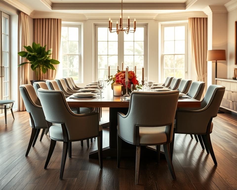 Welke eettafelstoel past bij lang tafelen?