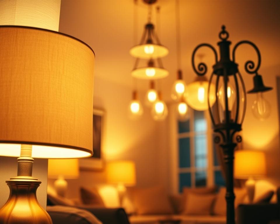 Welke lamp zorgt voor warm licht?