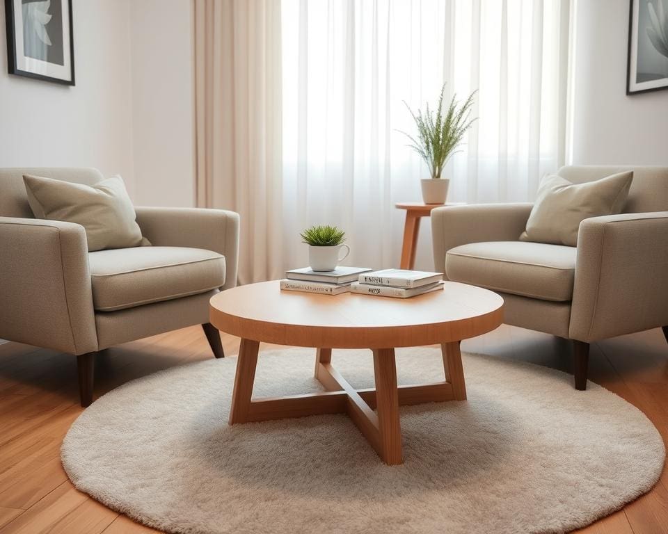 Welke salontafel past bij een kleine woonkamer?