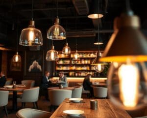 Hangverlichting voor horeca-interieurs