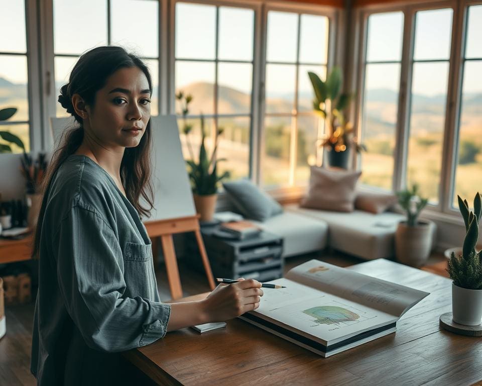 Hoe combineer je creativiteit en rust?