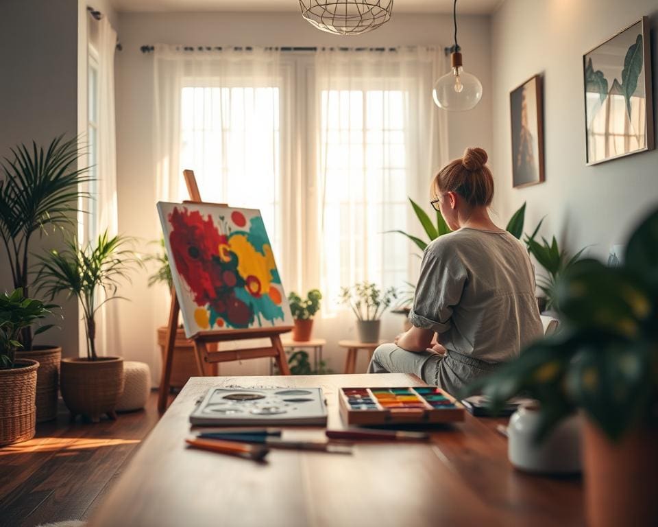 Hoe werkt creatief bezig zijn ontspannend?