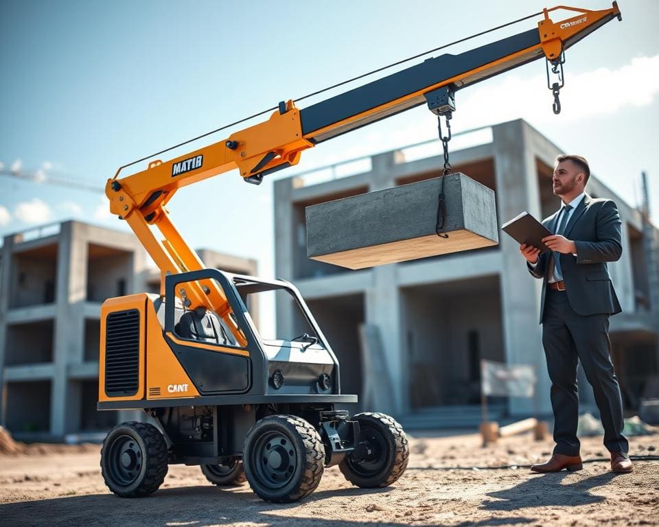 Hoe werkt een compacte minihijskraan verhuur in de praktijk?