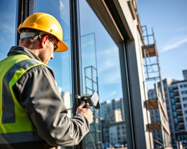 Hoe ziet het werk van een glaszetter op locatie eruit?
