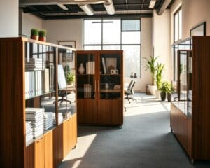 Presentatiekasten voor kantoren