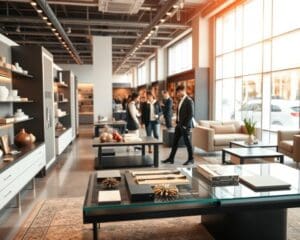 Retailmeubels voor productpresentatie