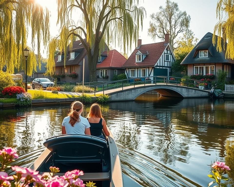 Waarom is Giethoorn populair bij buitenlandse toeristen?