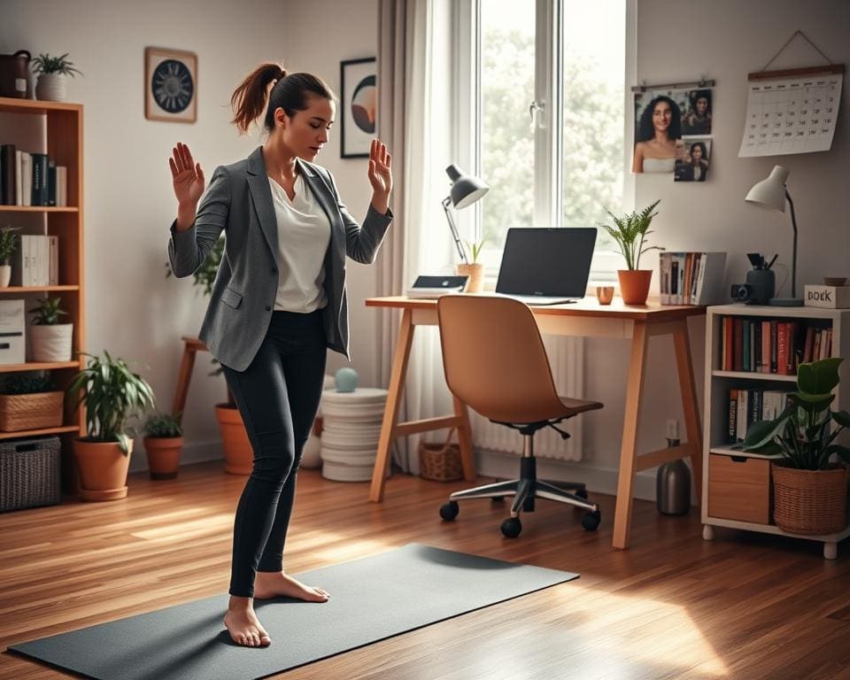 Hoe blijf je actief tijdens thuiswerken?