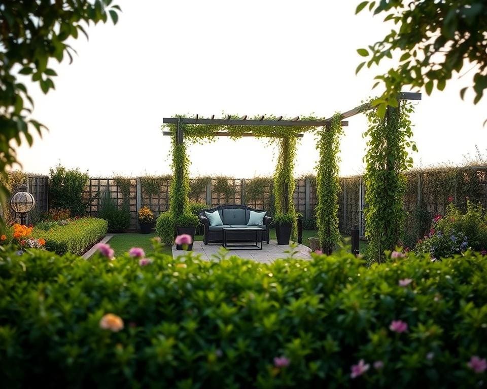 Hoe combineer je privacy en openheid in de tuin?