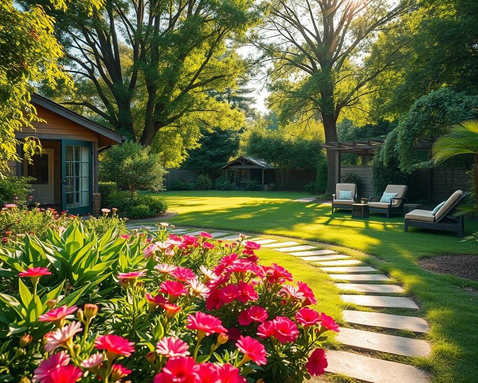 Hoe creëer je rust met groen rondom huis?