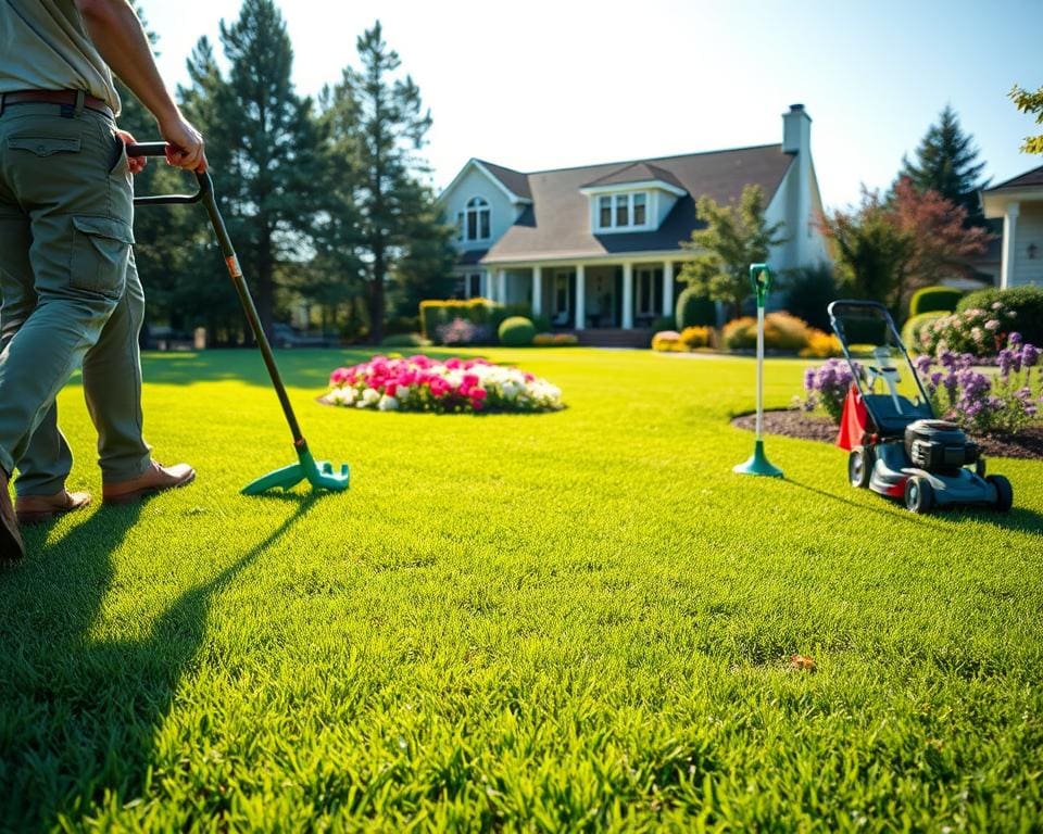 Hoe onderhoud je een gazon voor een strak resultaat?