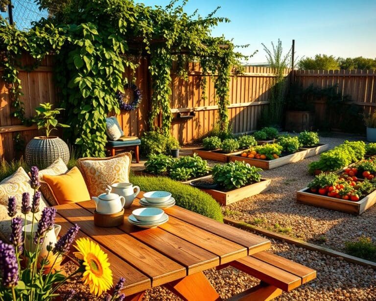 Hoe richt je een tuin sfeervol en praktisch in?