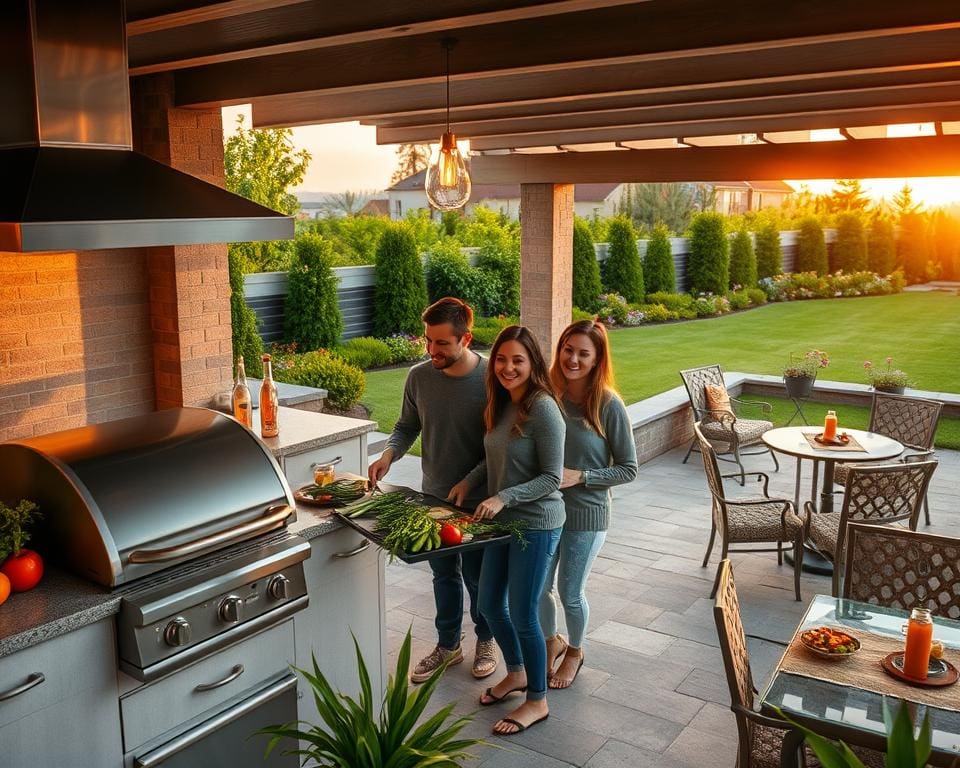 Waarom kiezen mensen voor een buitenkeuken in de tuin?