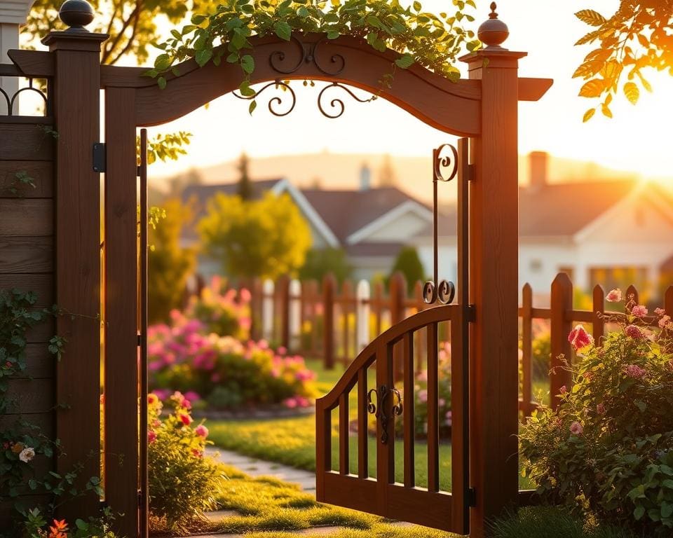 Waarom kiezen mensen voor een tuinpoort op maat?