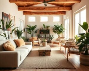 Waarom zijn natuurlijke materialen populair in interieurs?