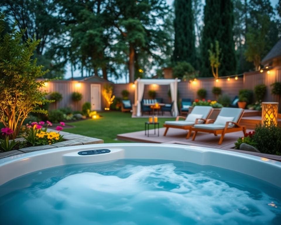 Wat maakt een hottub ideaal voor ontspanning in de tuin?