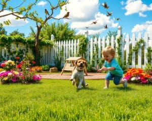 Wat maakt een tuin kind- en diervriendelijk?