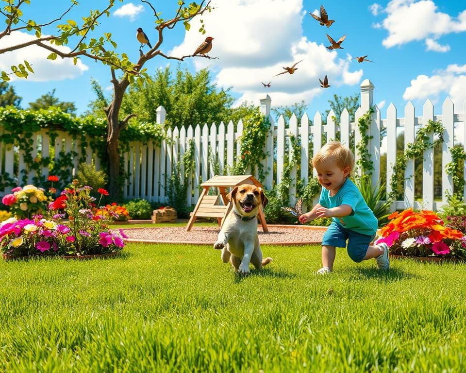 Wat maakt een tuin kind- en diervriendelijk?