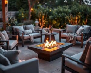 Wat maakt een vuurtafel geschikt voor lange avonden?