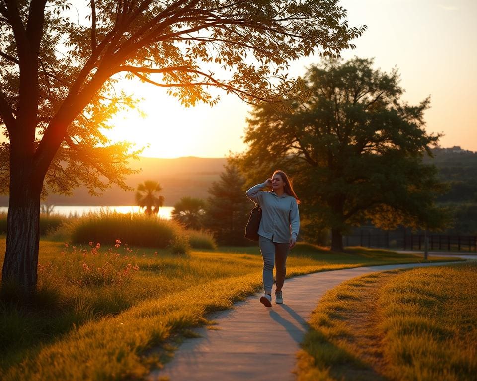 Wat zijn voordelen van een avondwandeling?