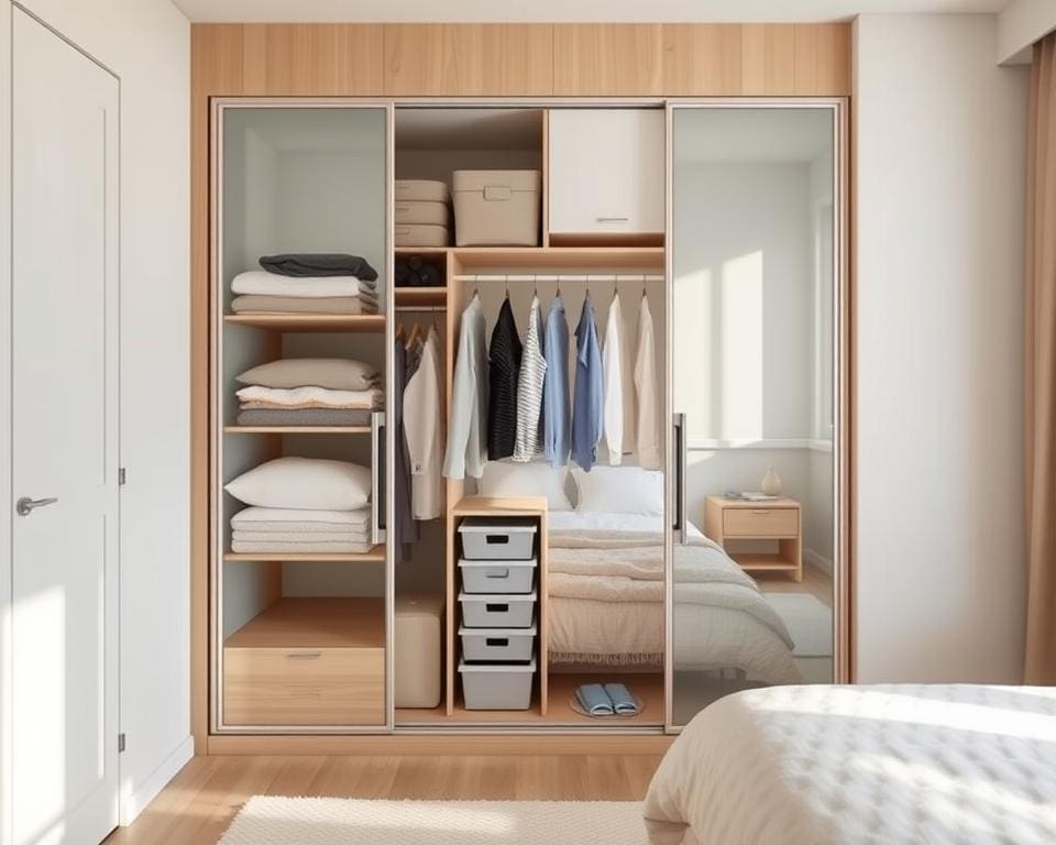 Hoe kies je een praktische kledingkast voor je slaapkamer?