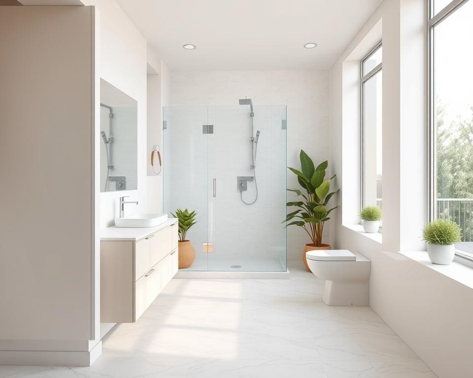 Hoe maak je een kleine badkamer ruimer ogend?