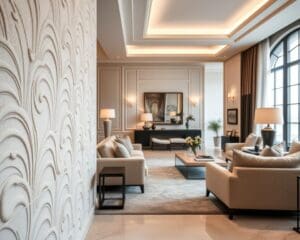 Hoe zorgt design stucwerk voor luxe wanddecoratie?