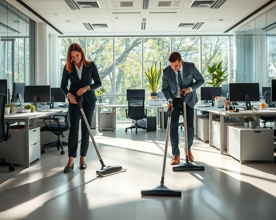 Wat houdt schoonmaakonderhoud voor kantoren precies in?