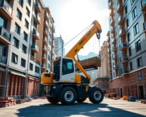 compacte hijskraan verhuur