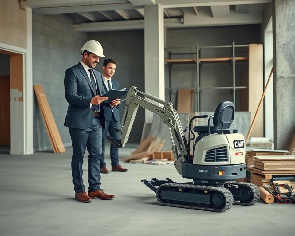 minikraan toepassingen binnenbouw