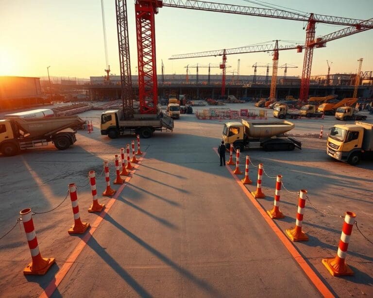 veilige kraantoegang voor zwaar materieel