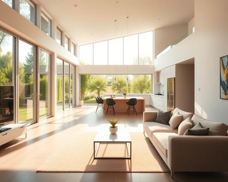 daglicht benutten woning