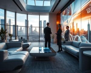 futuristisch interieur