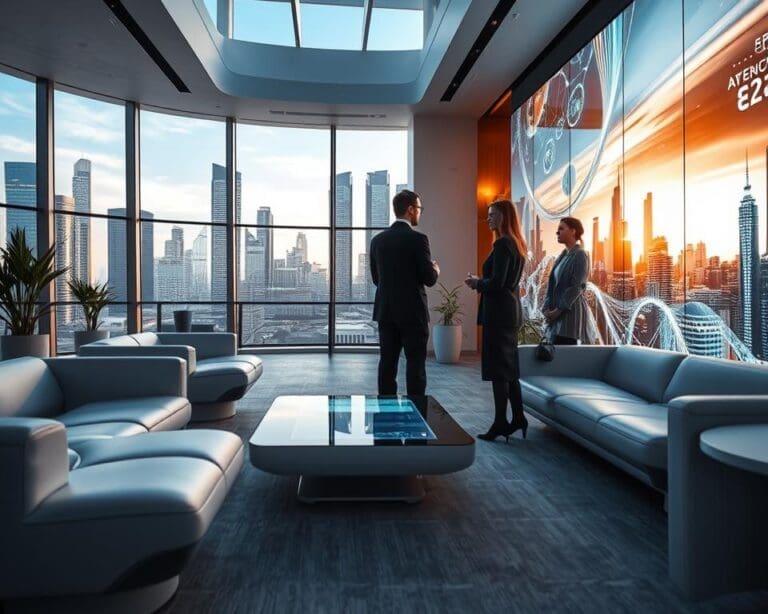 futuristisch interieur