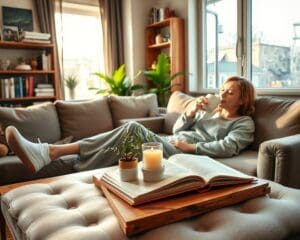 ontspannen dag thuis ideeën