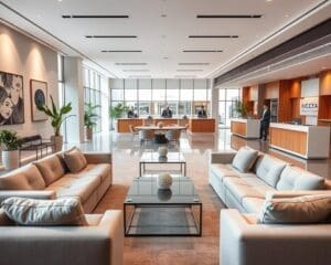 bank modern interieur