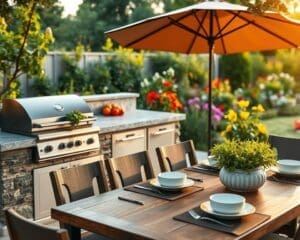 buitenkeuken tuin